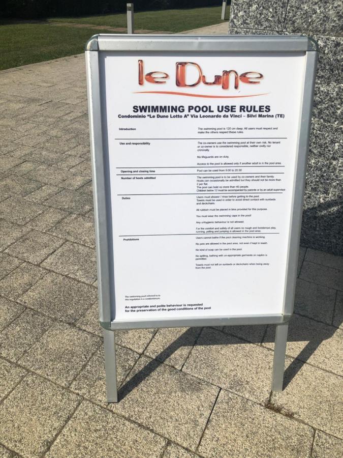 Le Dune Per 6 Silvi Marina Eksteriør billede